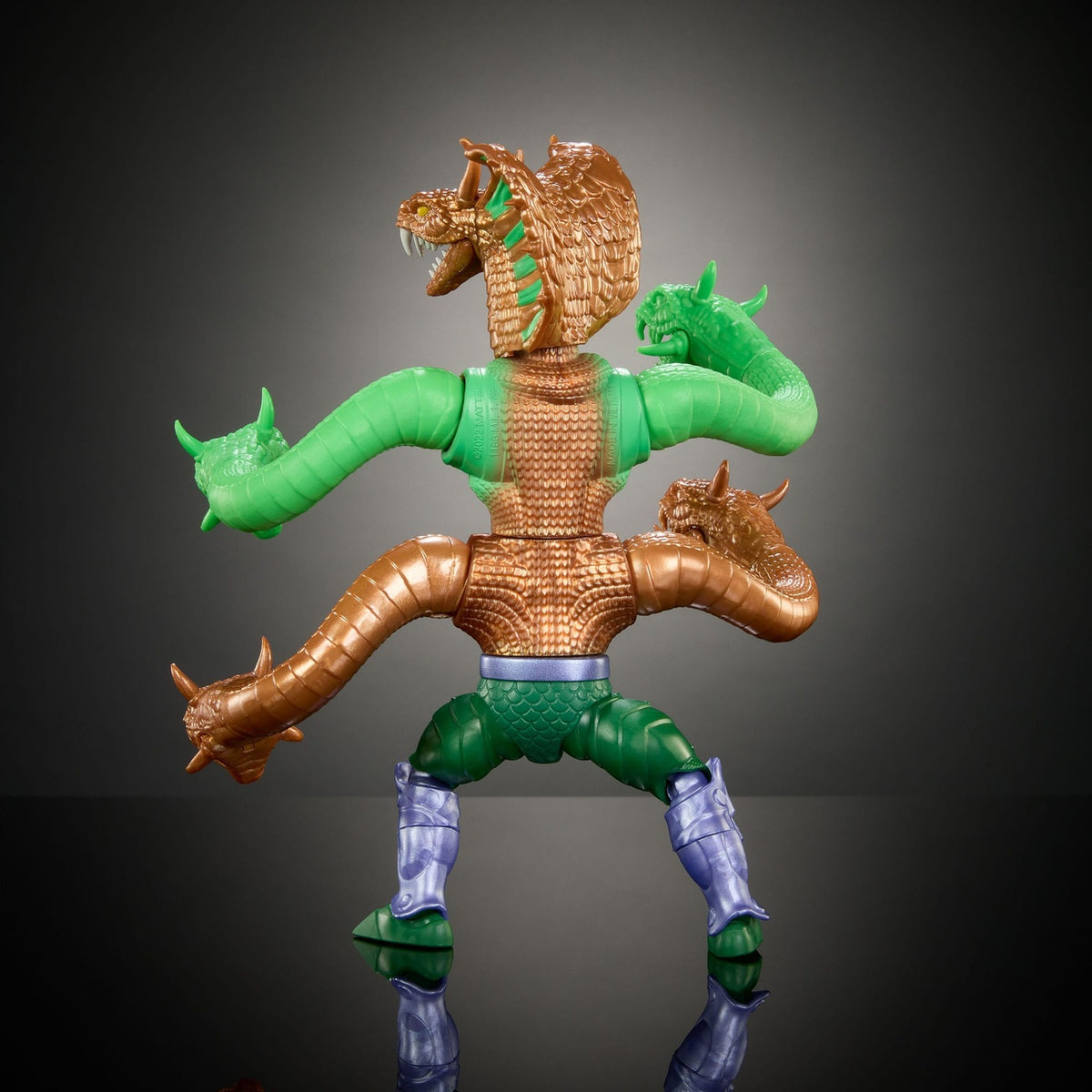 Immagine del prodotto MOTU x TMNT: Turtles of Grayskull action figure Deluxe King Hiss 14 cm