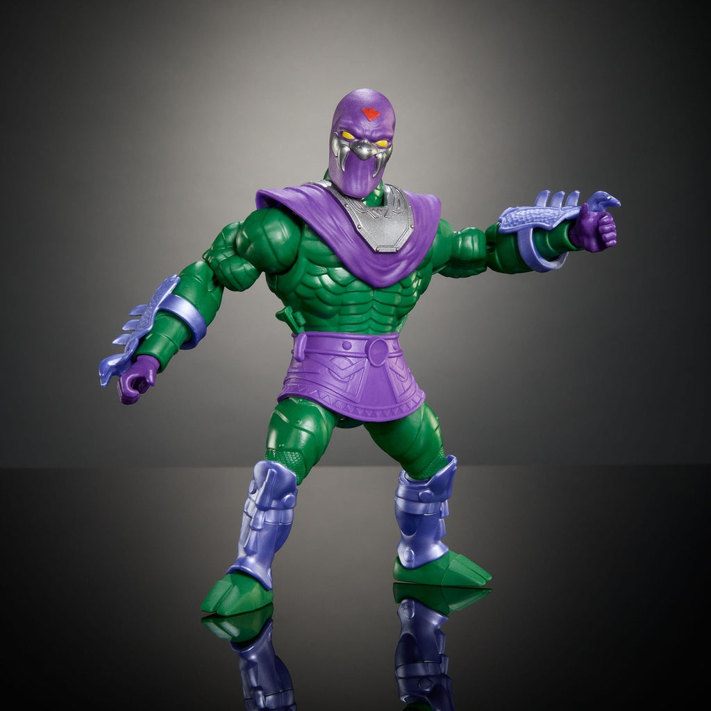 Immagine del prodotto MOTU x TMNT: Turtles of Grayskull action figure Deluxe King Hiss 14 cm