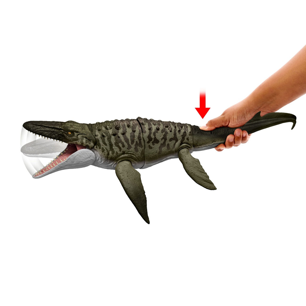 Image produit Jurassic World: Rebirth Figurine d'action Mosasaure Bite 'n Blast 65 cm