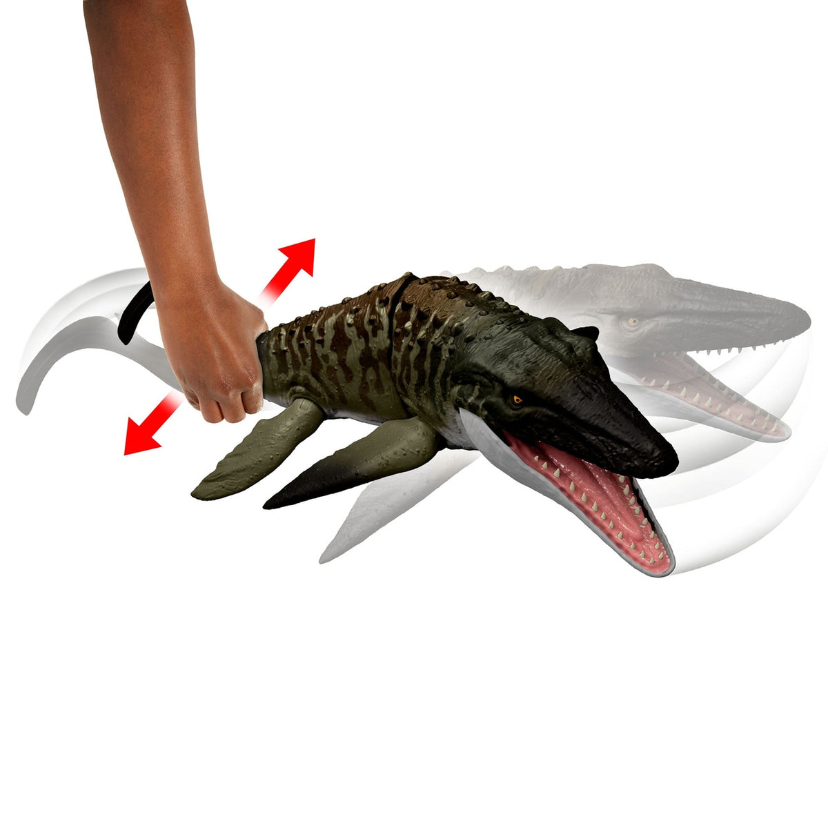 Image produit Jurassic World: Rebirth Figurine d'action Mosasaure Bite 'n Blast 65 cm