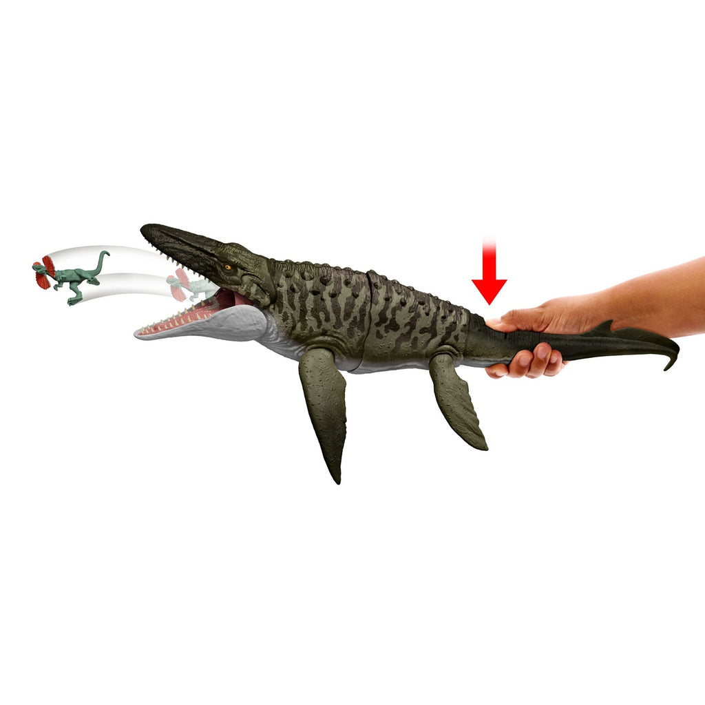 Image produit Jurassic World: Rebirth Figurine d'action Mosasaure Bite 'n Blast 65 cm