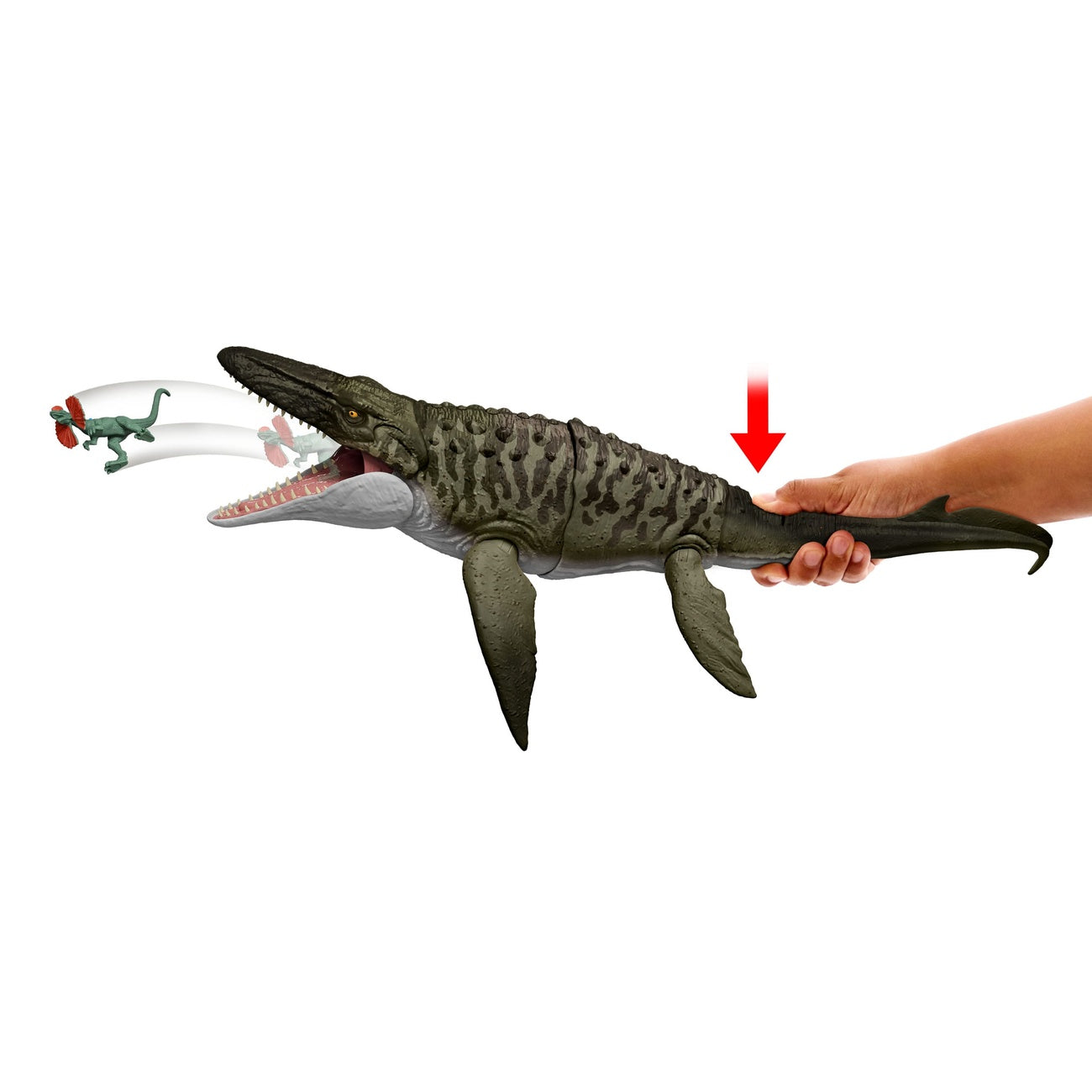 Image produit Jurassic World: Rebirth Figurine d'action Mosasaure Bite 'n Blast 65 cm