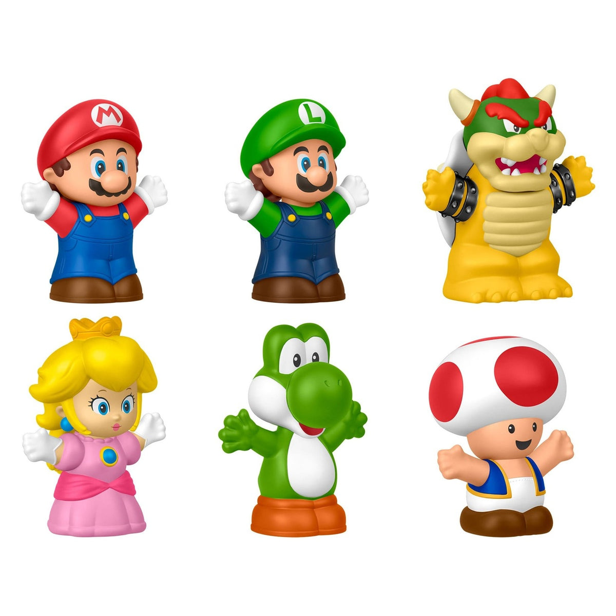 Image produit My Mario Little People Collector figurines mini 6-pack 7 cm