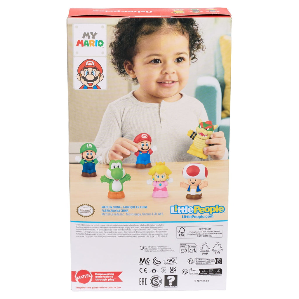 Image produit My Mario Little People Collector figurines mini 6-pack 7 cm
