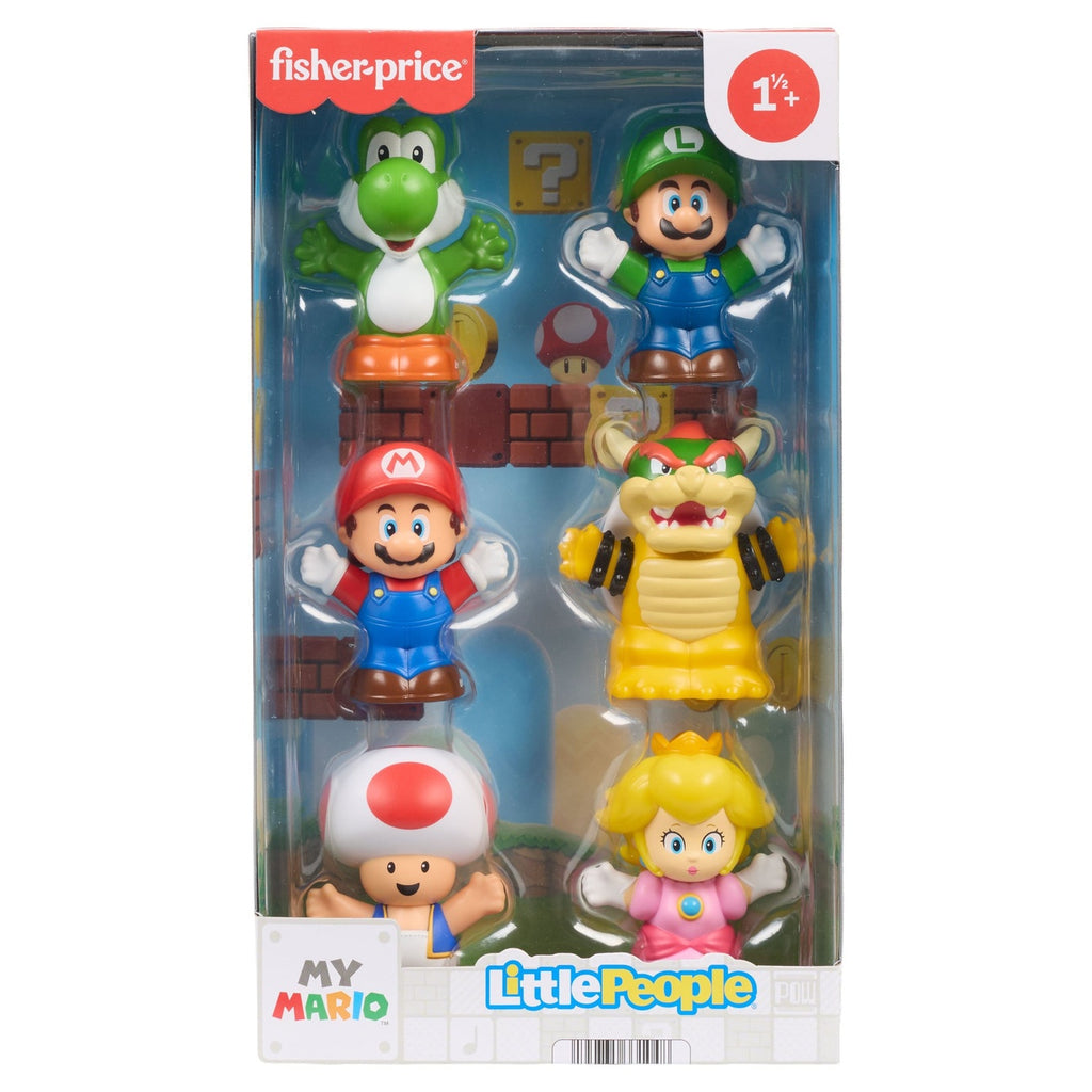 Image produit My Mario Little People Collector figurines mini 6-pack 7 cm