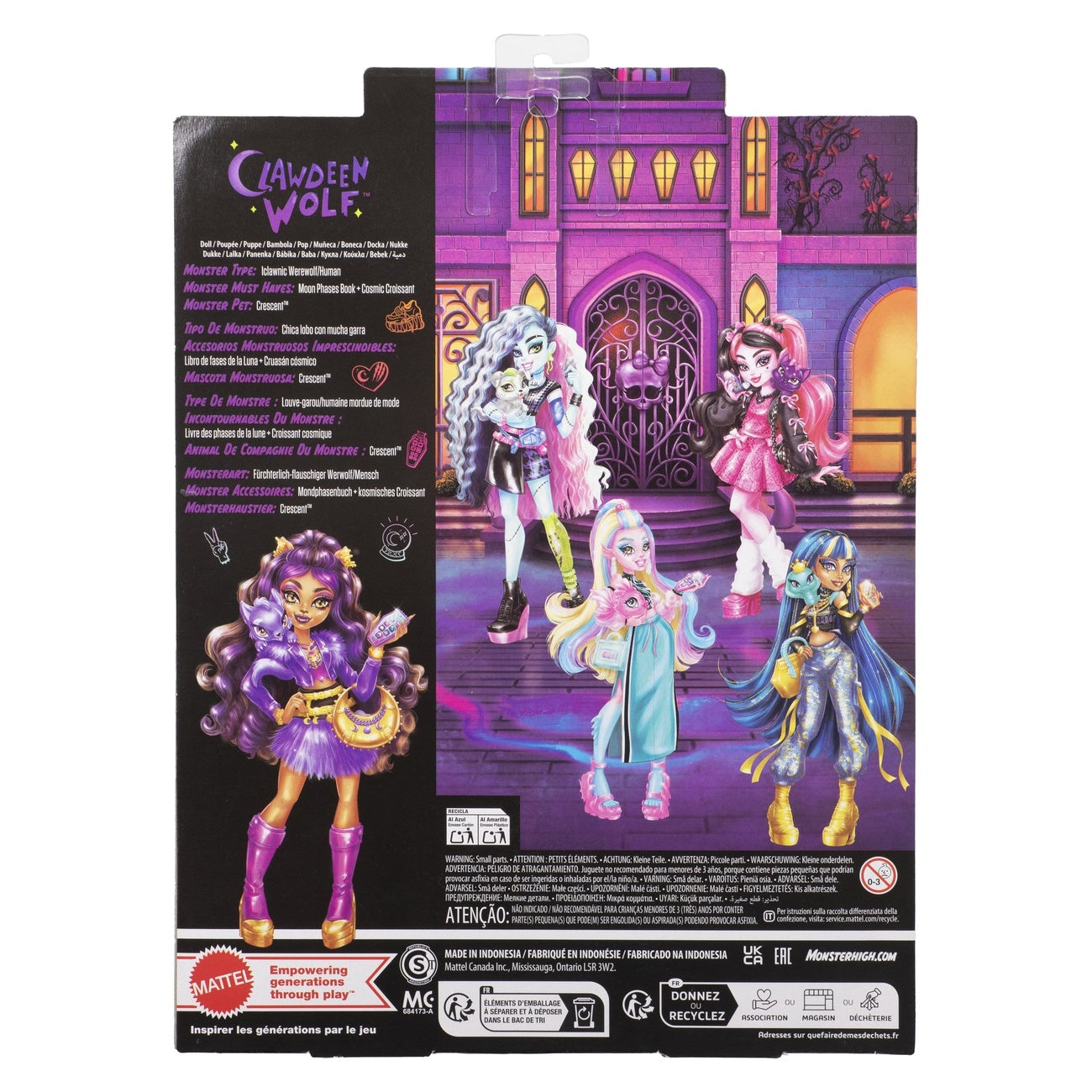 Immagine del prodotto Bambola Monster High Clawdeen Wolf