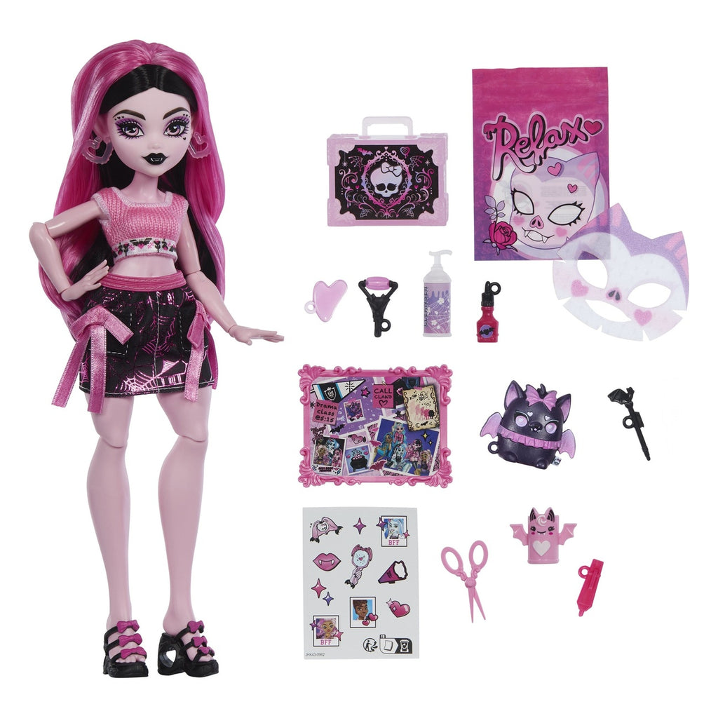 Immagine del prodotto Monster High Bambola Self-Scare Secrets Draculaura