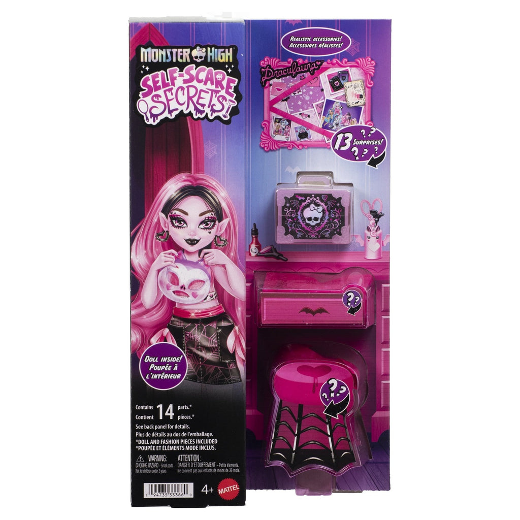 Immagine del prodotto Monster High Bambola Self-Scare Secrets Draculaura