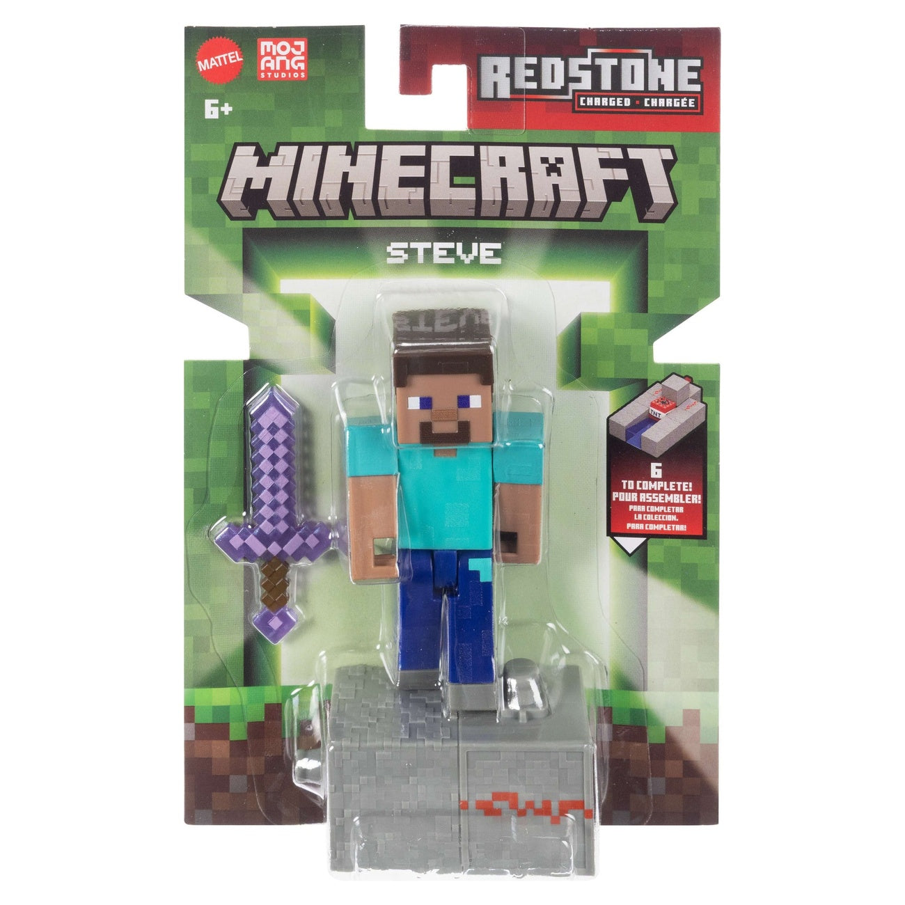 Immagine del prodotto Action figure Minecraft Steve 8 cm