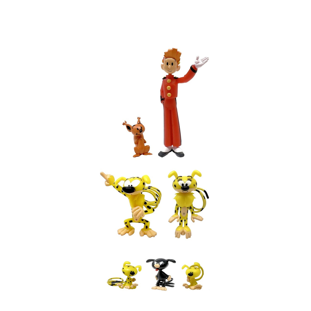 Image produit Marsupilami Mini-figurines Set de 7 personnages 4 - 10 cm
