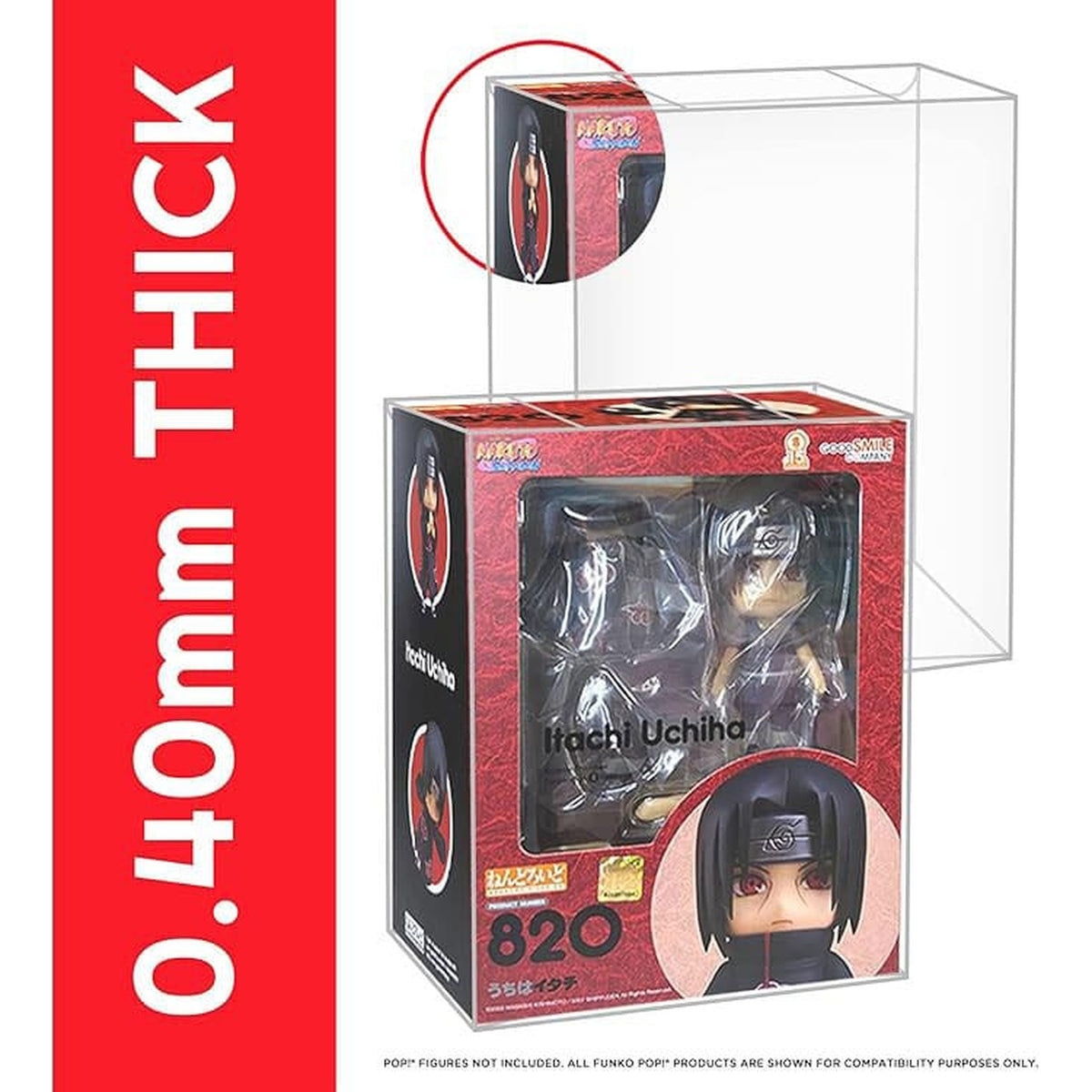 Immagine del prodotto Custodia in PET confezione da 10 per action figure Nendoroid