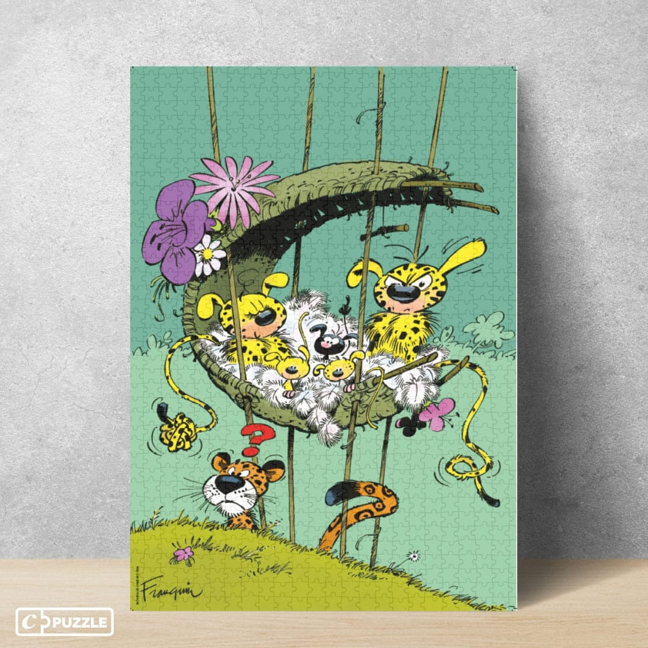 Image produit Marsupilami – Puzzle 1000 pièces Marsupilami