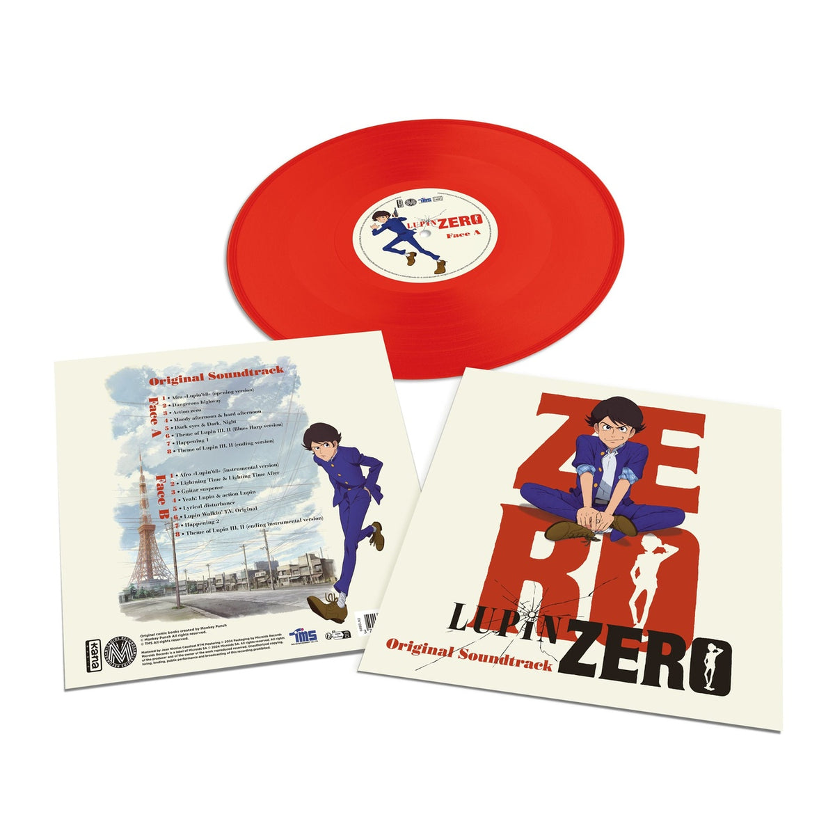 Produktbild Lupin Zero Best Selection Track Vinyl Rot