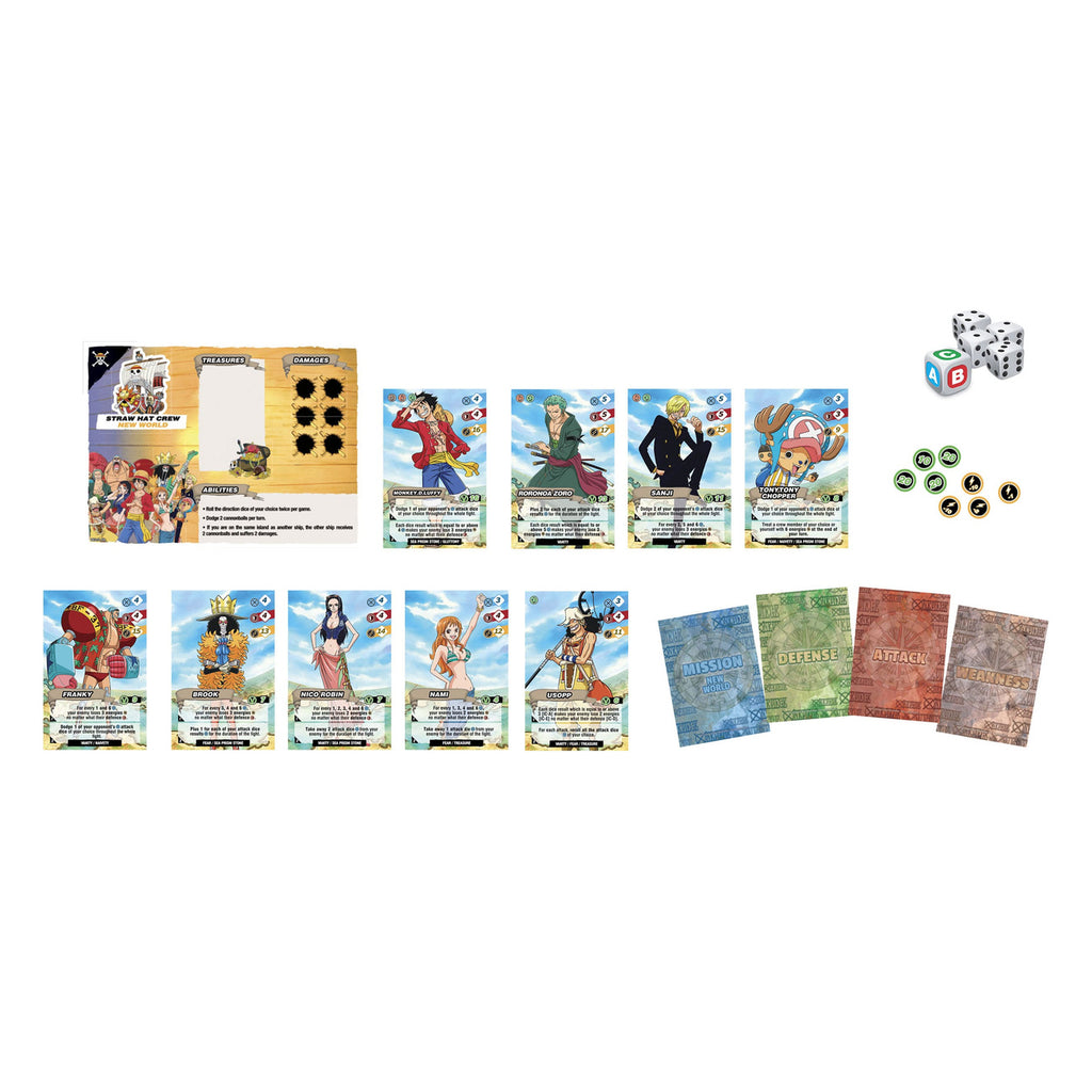 Image produit One Piece Jeu de société Adventure Island *Version anglaise*