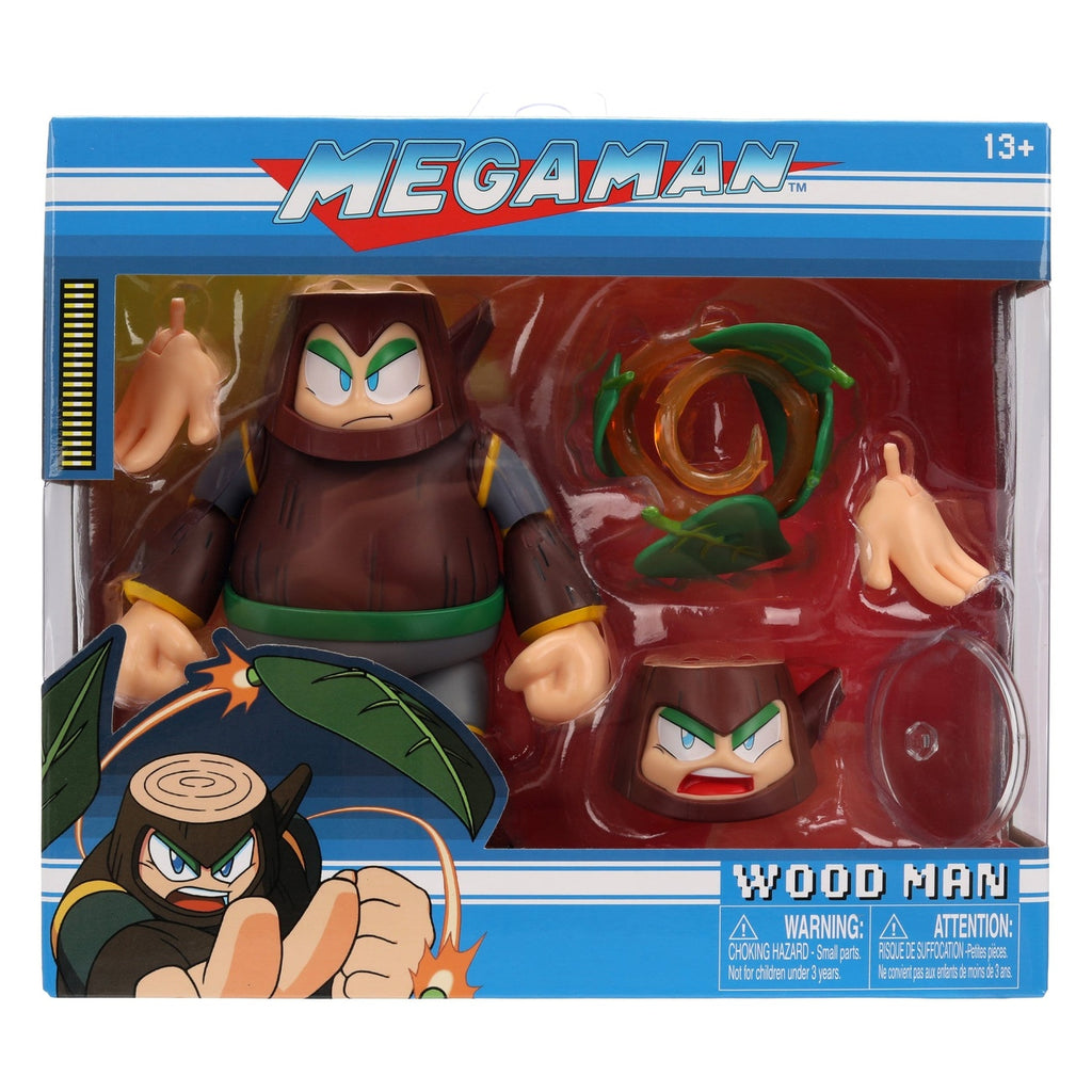 Image produit Figure d'action Mega Man Wood Man 11 cm