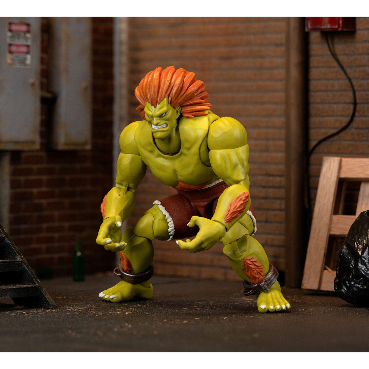 Image produit Ultra Street Fighter II: The Final Challengers Figurine articulée 1/12 Blanka 19 cm