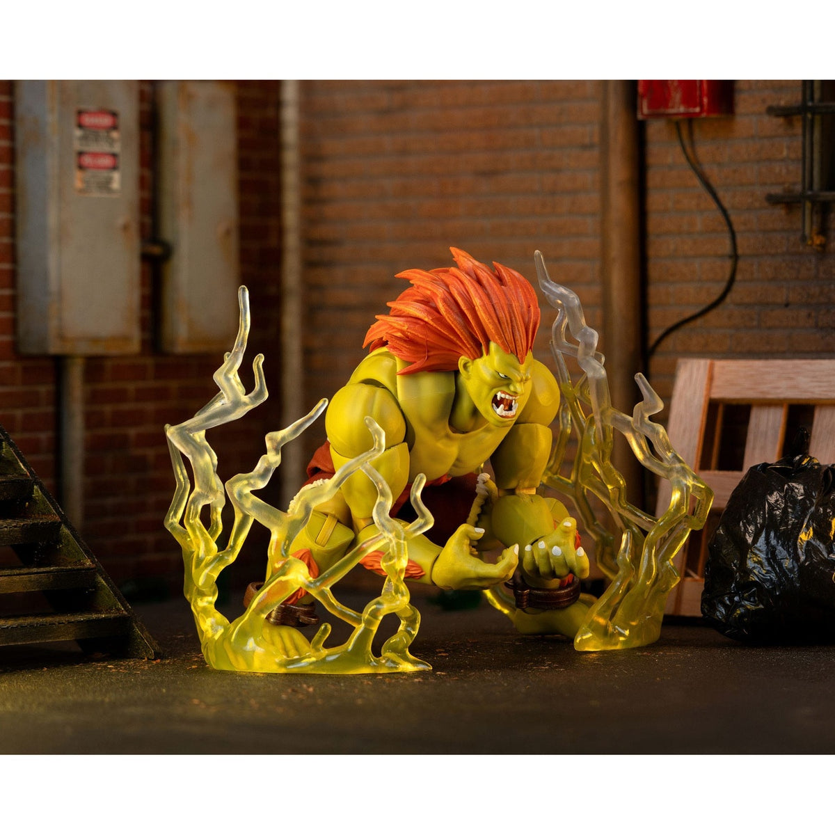 Image produit Ultra Street Fighter II: The Final Challengers Figurine articulée 1/12 Blanka 19 cm