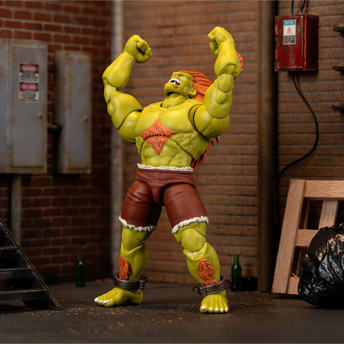 Image produit Ultra Street Fighter II: The Final Challengers Figurine articulée 1/12 Blanka 19 cm