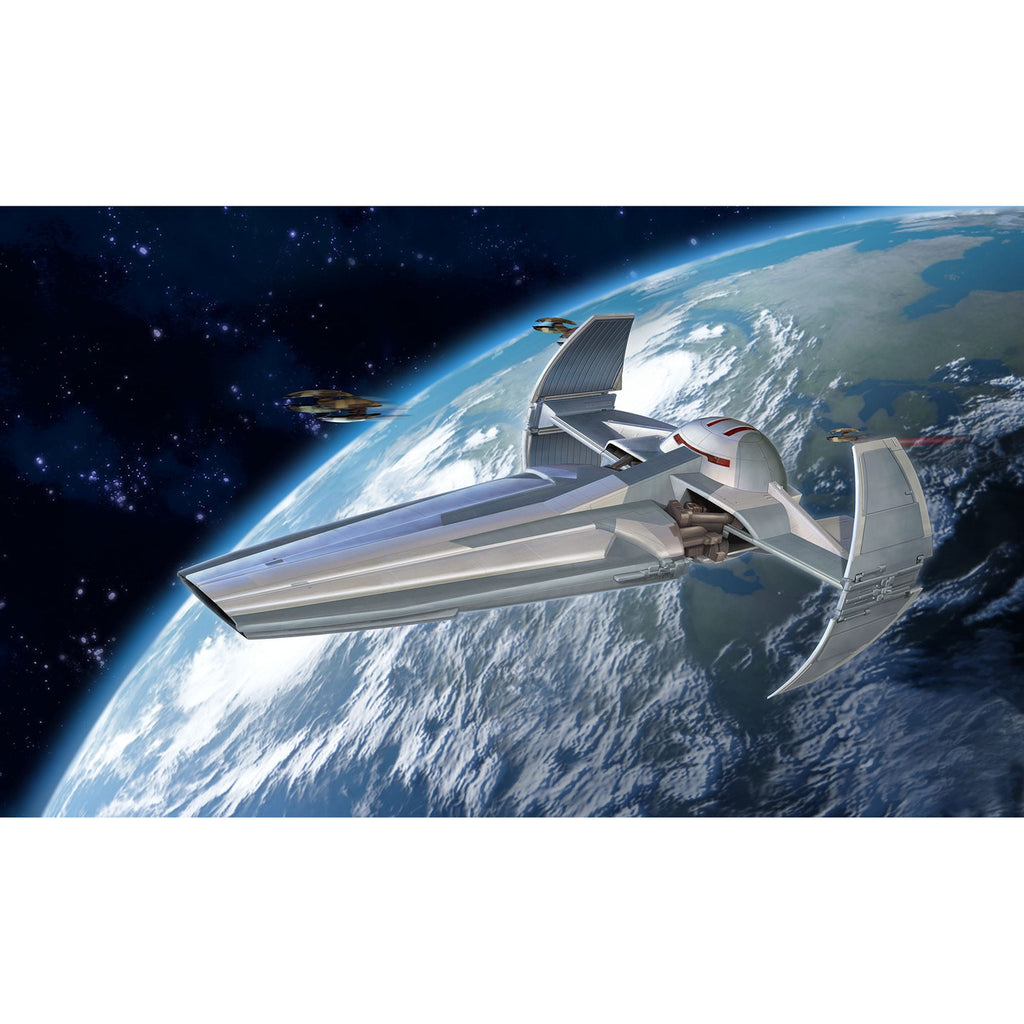 Immagine del prodotto Star Wars Episodio I set regalo modellino 1/120 Sith Infiltrator di Darth Maul 22 cm