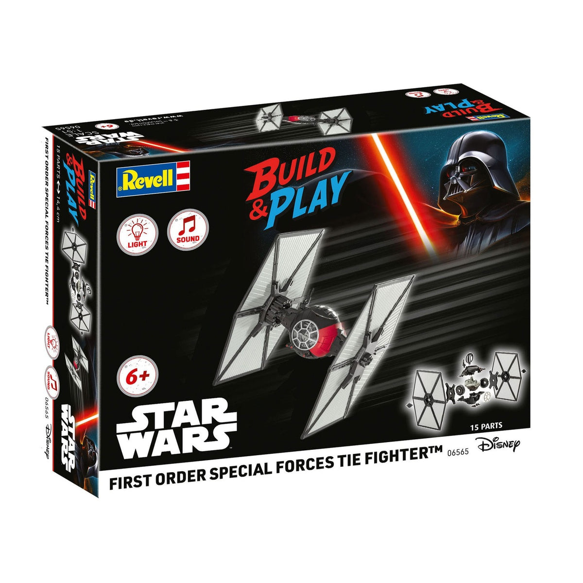 Produktbild Star Wars Modellbausatz 1/51 First Order Special Forces TIE Fighter 14 cm