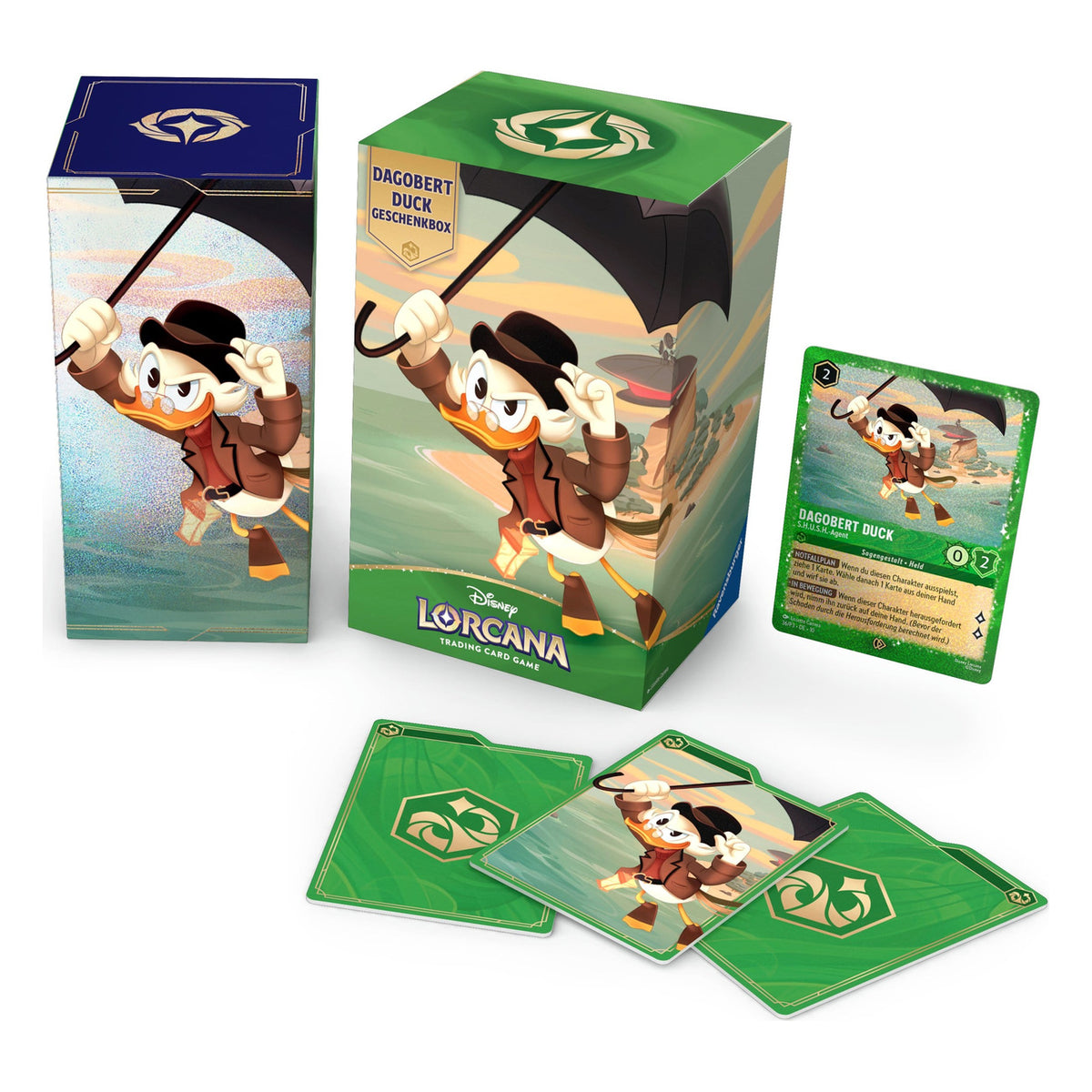 Produktbild Disney Lorcana TCG Dagobert Duck Geschenkbox *Deutsche Edition*