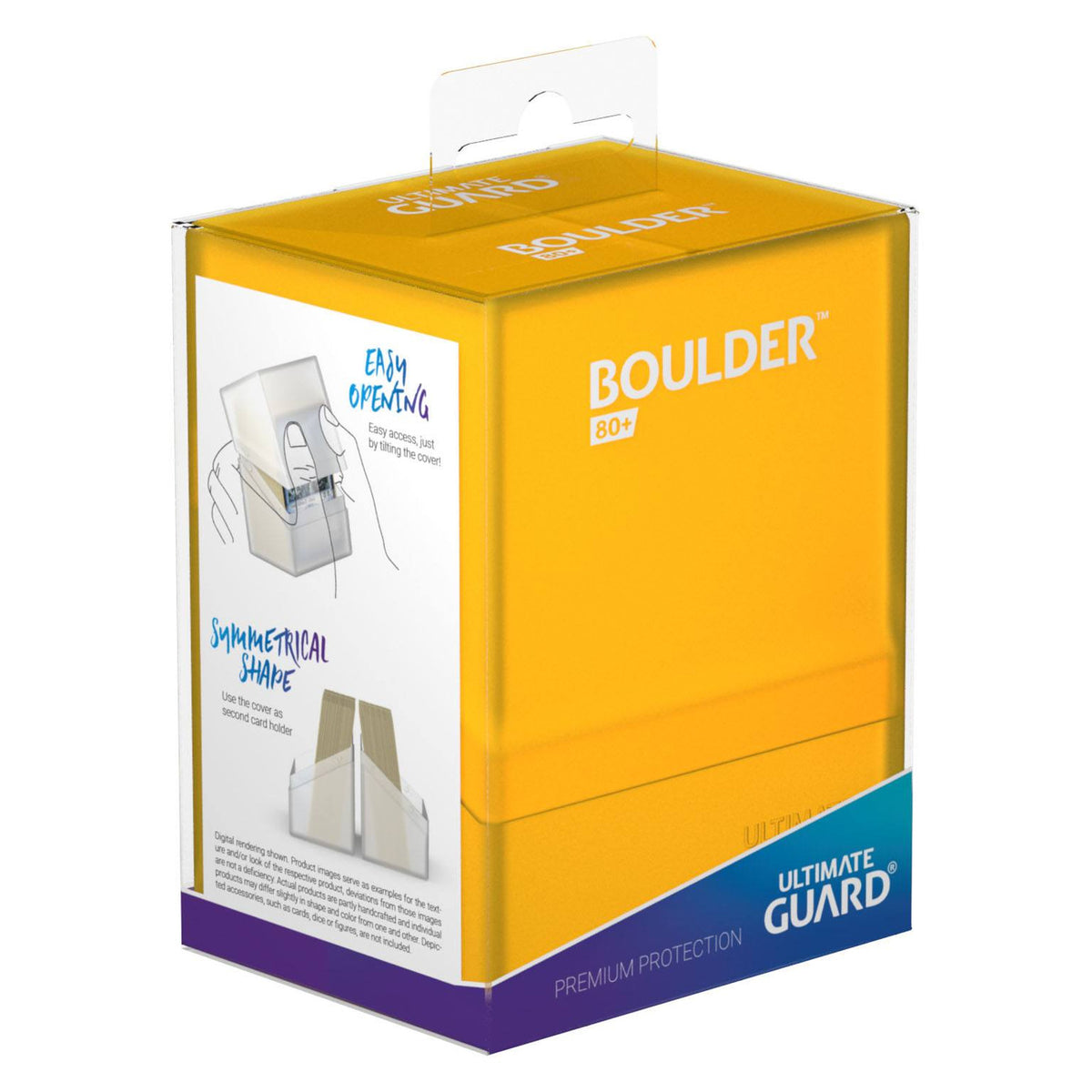 Image produit Ultimate Guard Boulder 80+ - Ambre