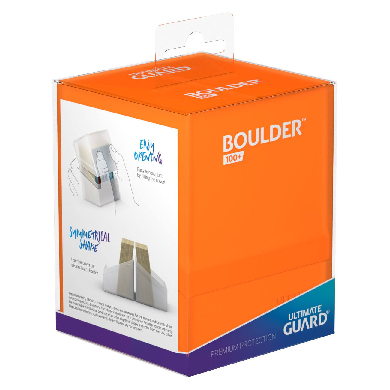 Produktbild Ultimate Guard Boulder 100+ - Poppy Topaz