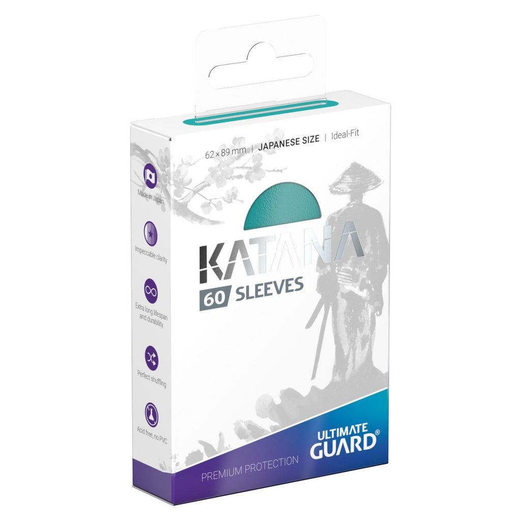 Image produit Ultimate Guard Katana Sleeves format japonais (60) - Turquoise