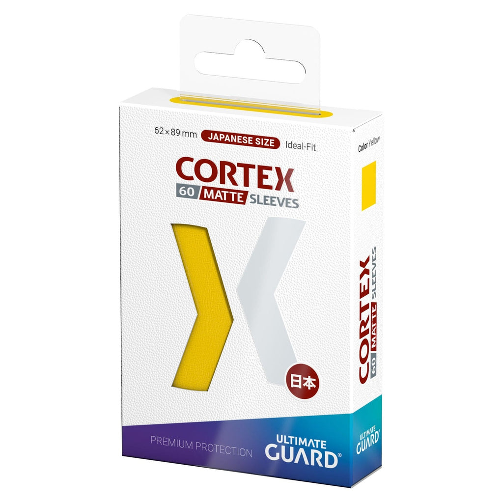 Image produit Ultimate Guard Protèges-cartes Cortex Mat Format Japonais (60) - Jaune