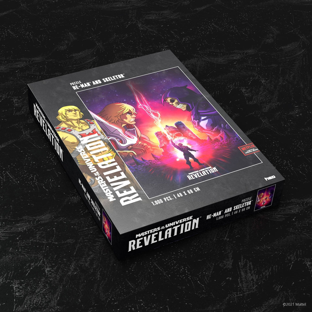 Image produit Masters of the Universe: Revelation™ Puzzle He-Man™ et Skeletor™ (1000 pièces)