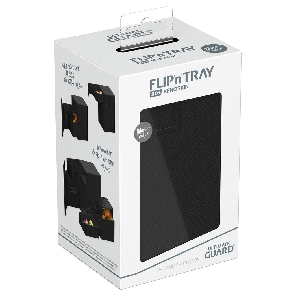 Immagine del prodotto Ultimate Guard Flip'n'Tray 80+ Xenoskin - Nero