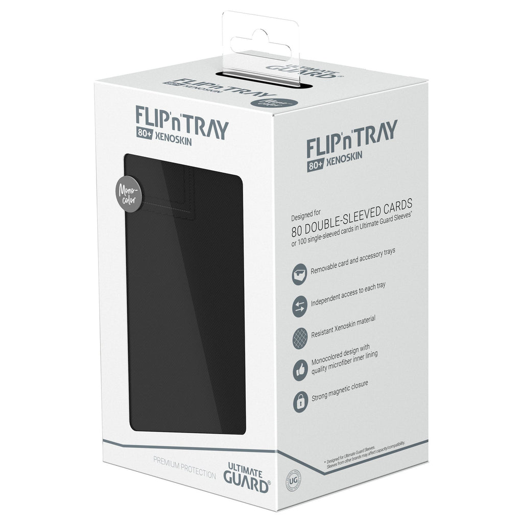 Immagine del prodotto Ultimate Guard Flip'n'Tray 80+ Xenoskin - Nero