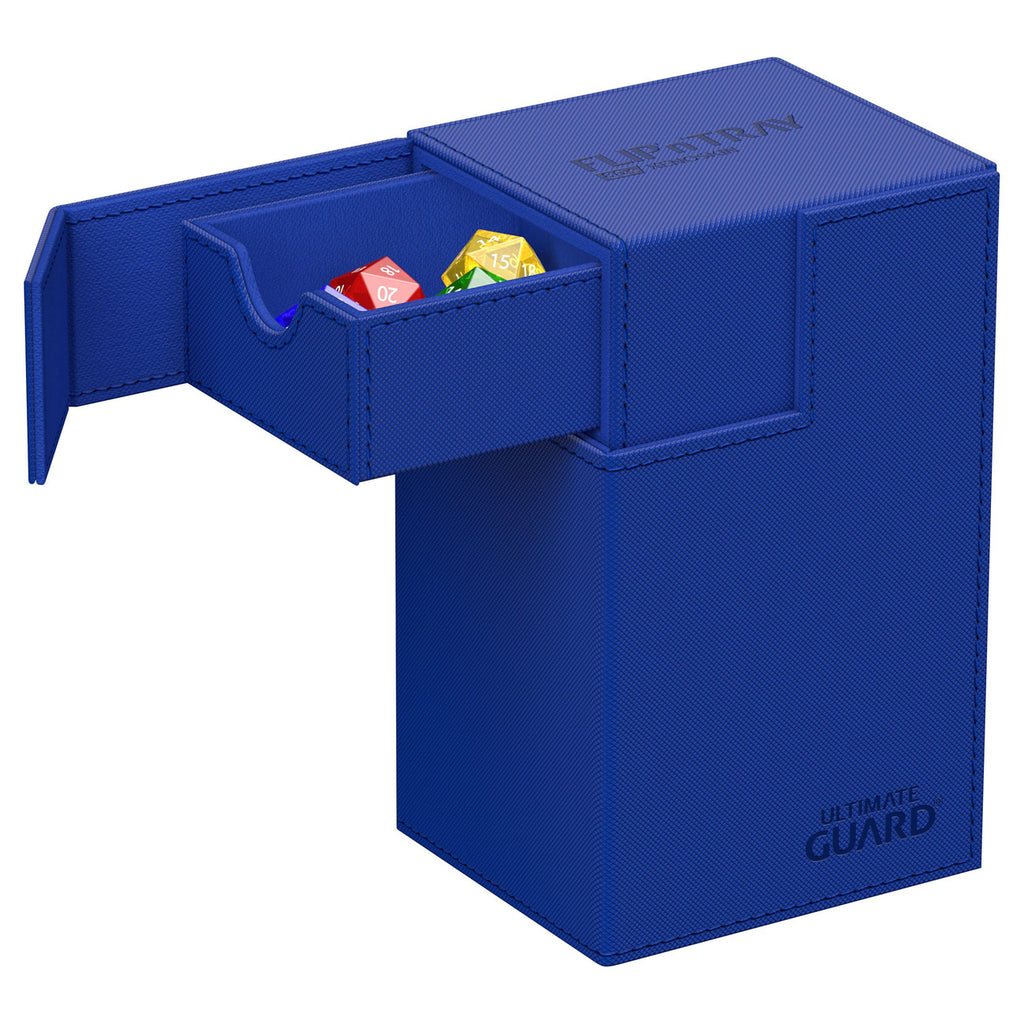 Image produit Ultimate Guard Flip'n'Tray 80+ Xenoskin - Bleu