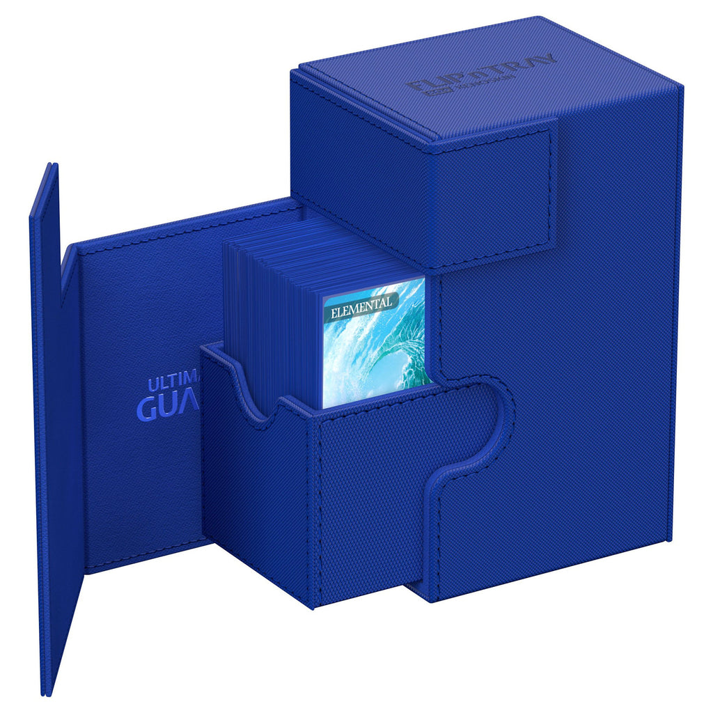 Image produit Ultimate Guard Flip'n'Tray 80+ Xenoskin - Bleu