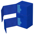Image produit Ultimate Guard Twin Flip'n'Tray 200+ Xenoskin - Bleu