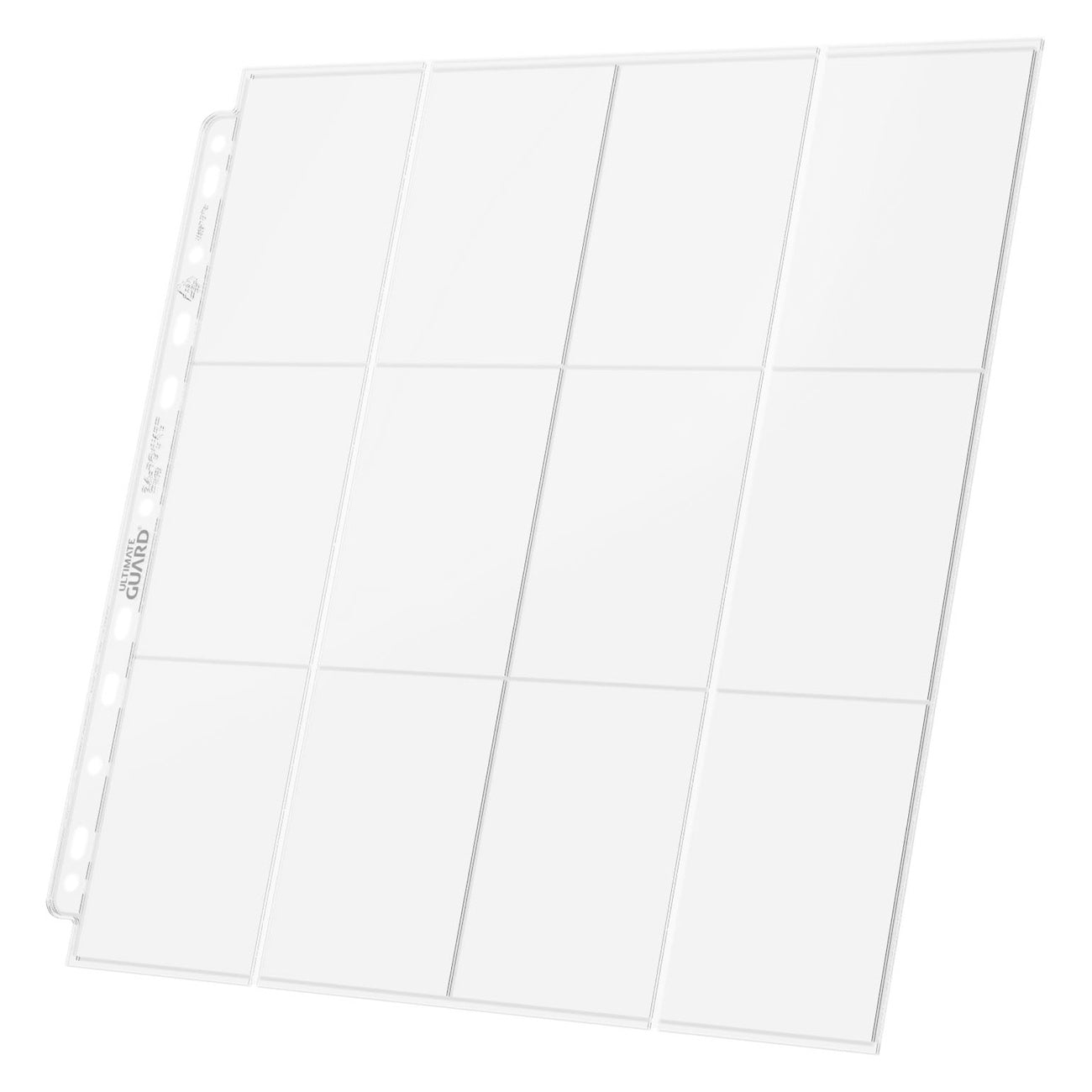 Image produit Ultimate Guard 24-Pocket QuadRow Pages Side-Loading (10) - Transparent