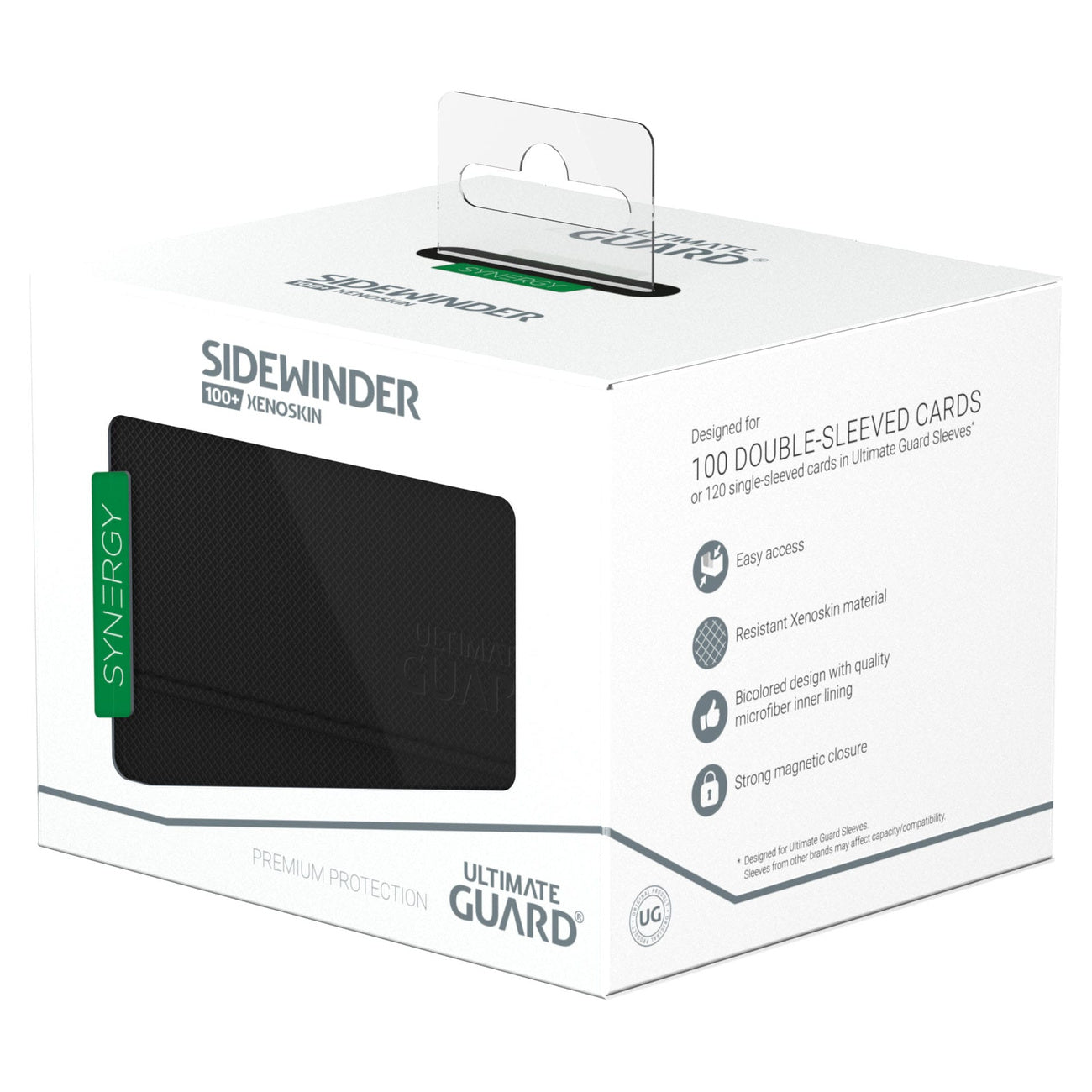 Immagine del prodotto Ultimate Guard Sidewinder 100+ Xenoskin Synergy - Nero/Verde