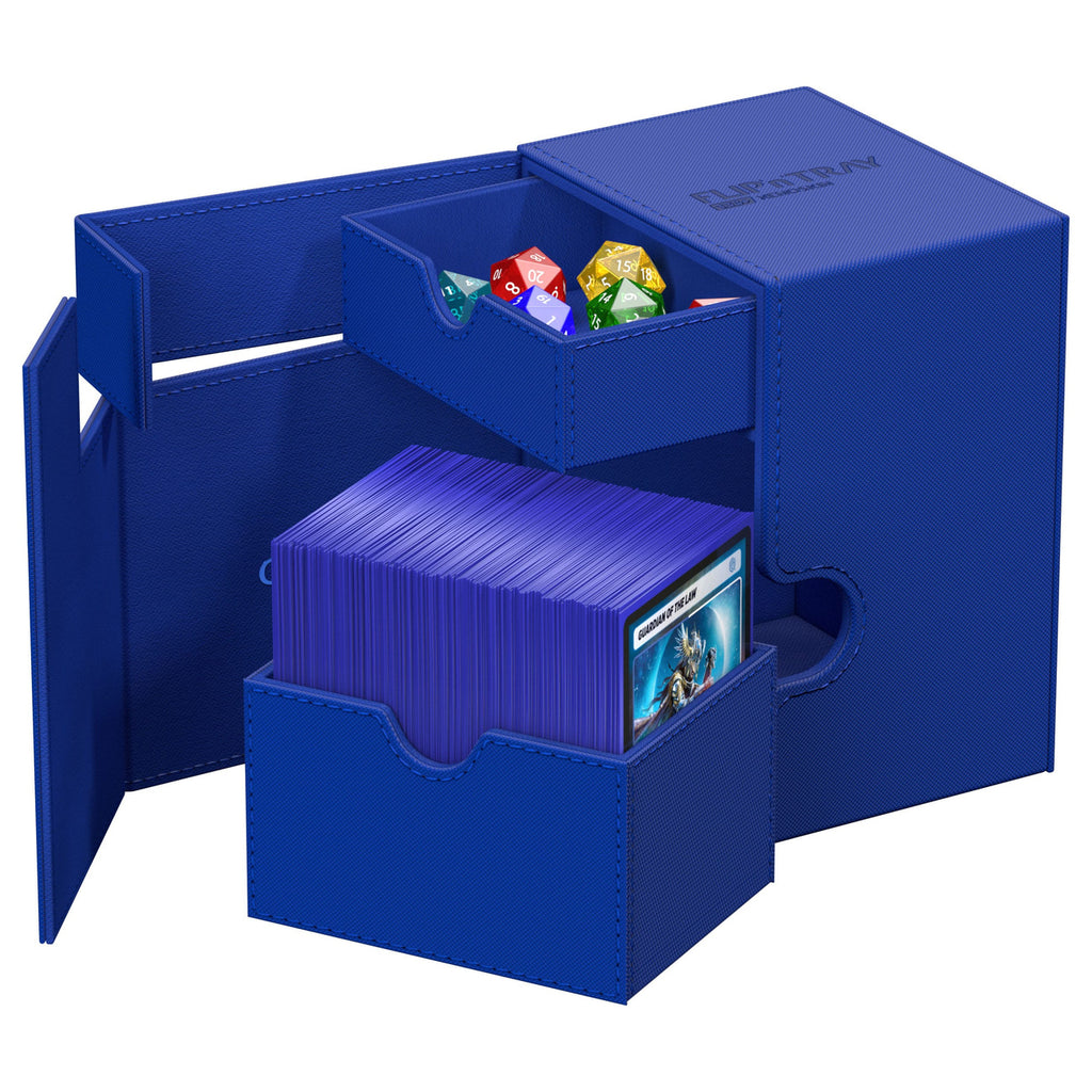 Image produit Ultimate Guard Flip'n'Tray 133+ Xenoskin - Bleu