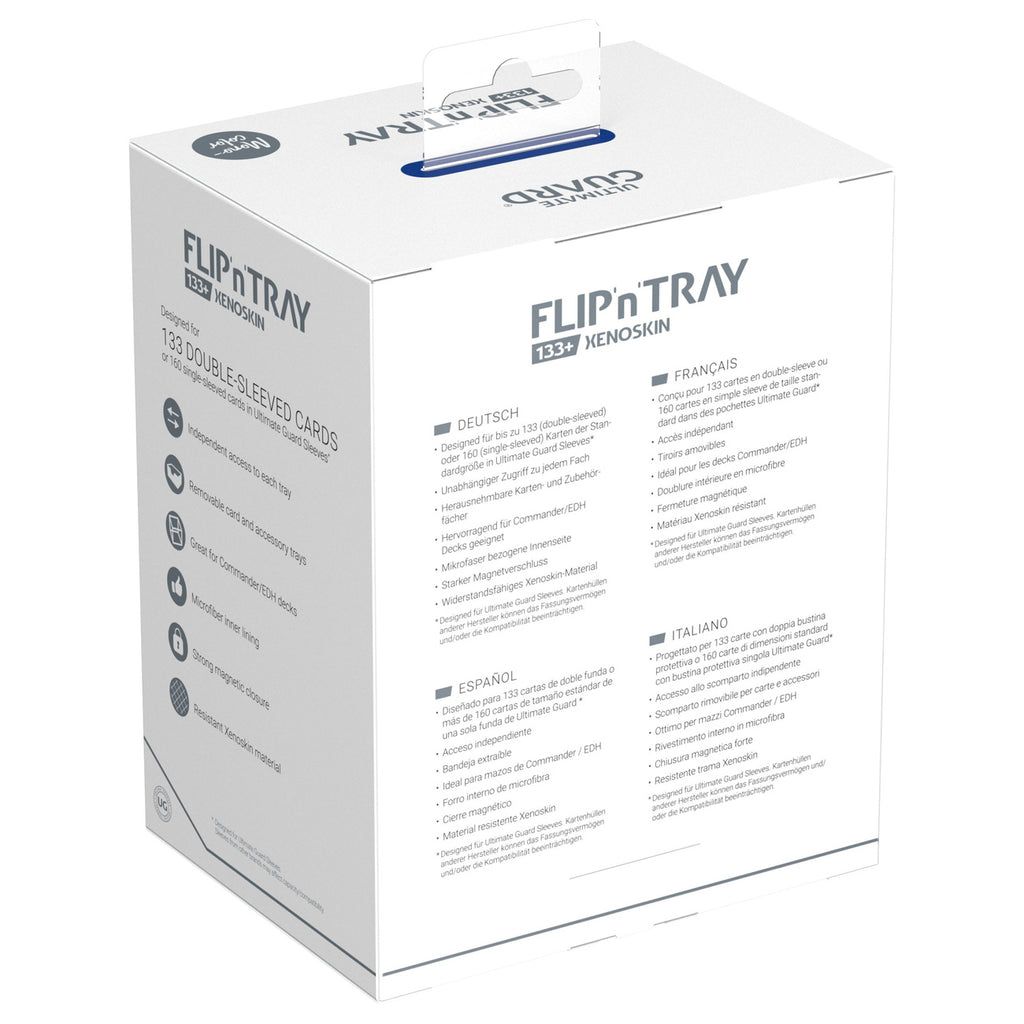 Image produit Ultimate Guard Flip'n'Tray 133+ Xenoskin - Bleu