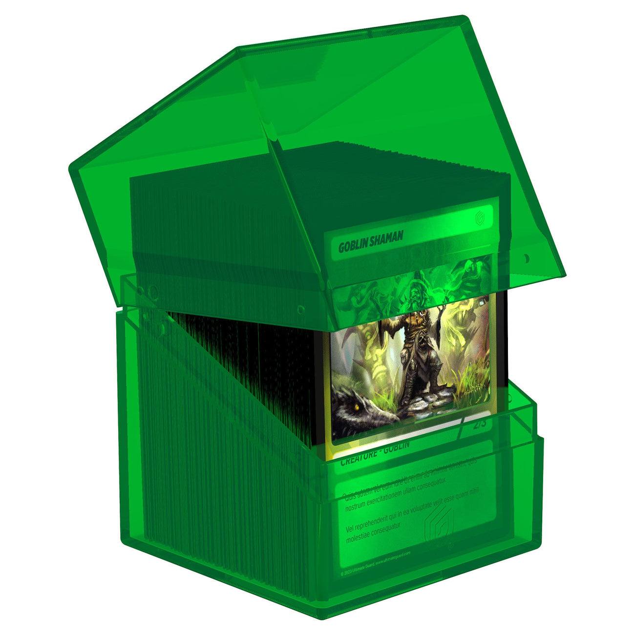 Image produit Ultimate Guard Boulder 100+ Clear – Emeraude