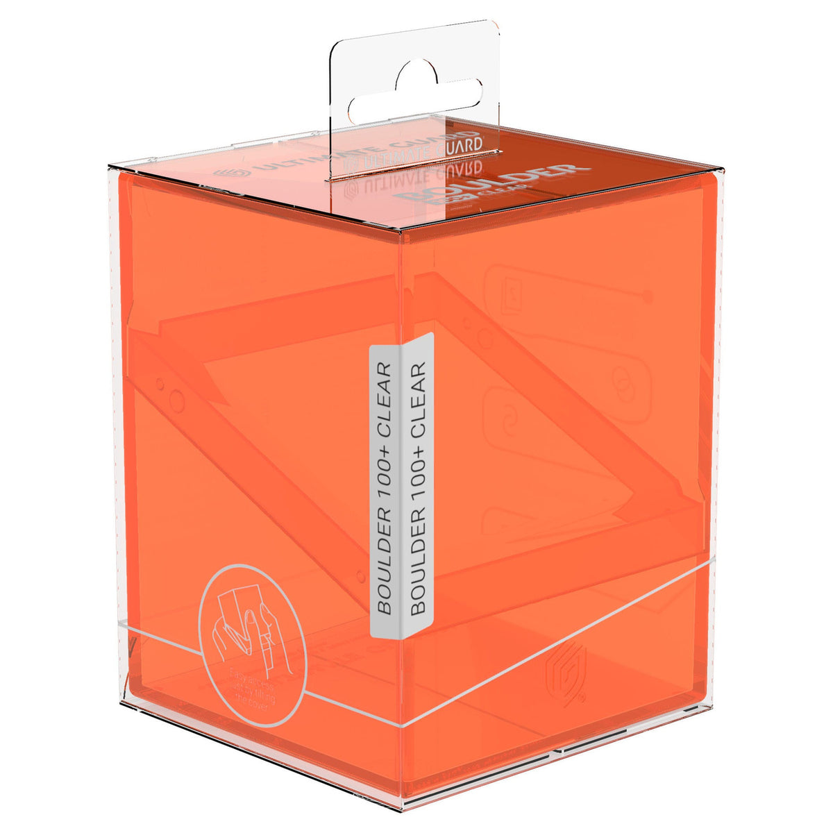 Image produit Ultimate Guard Boulder 100+ Transparent - Poppy Topaz