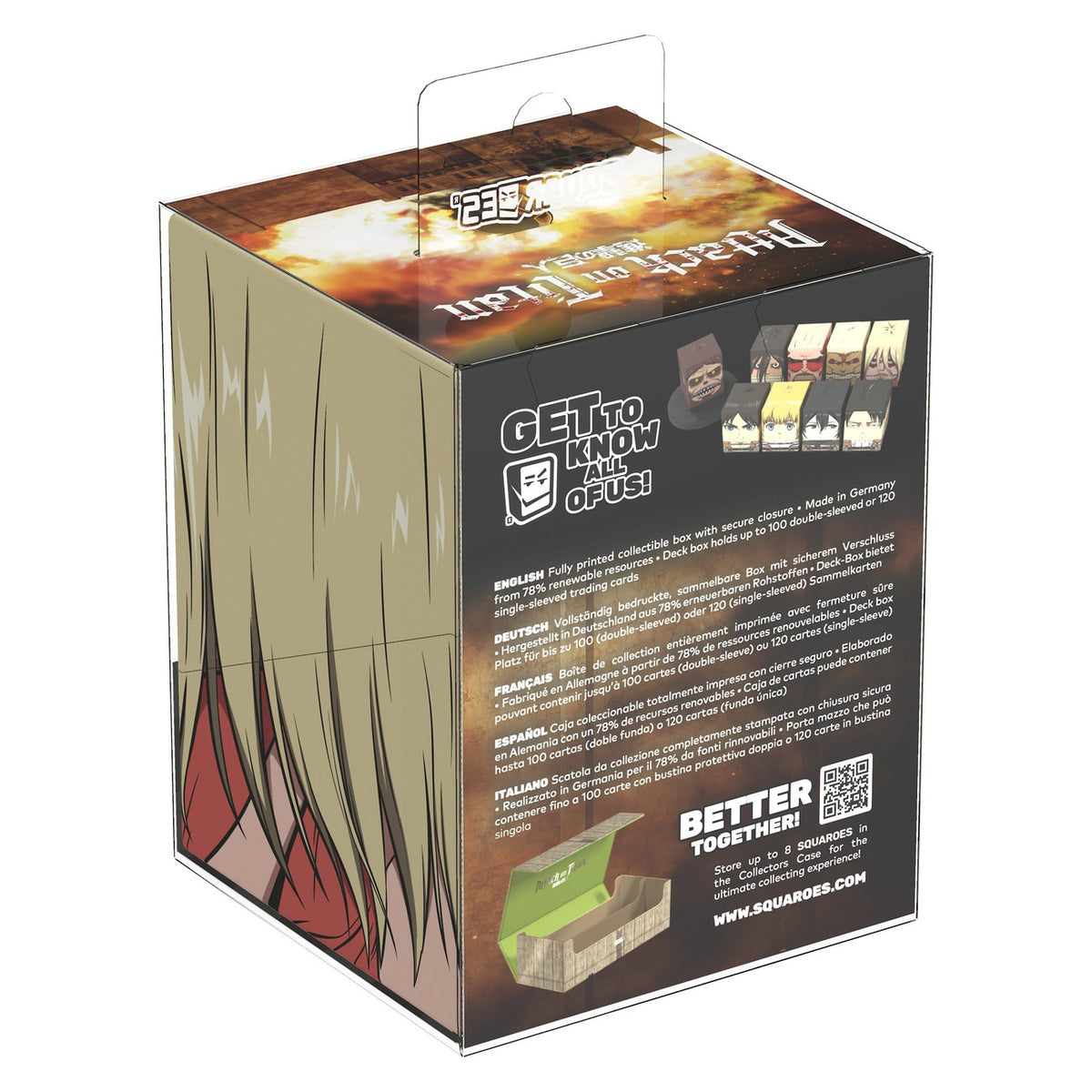 Produktbild Squaroes Squaroe Attack on Titan AOT008 - Female Titan
