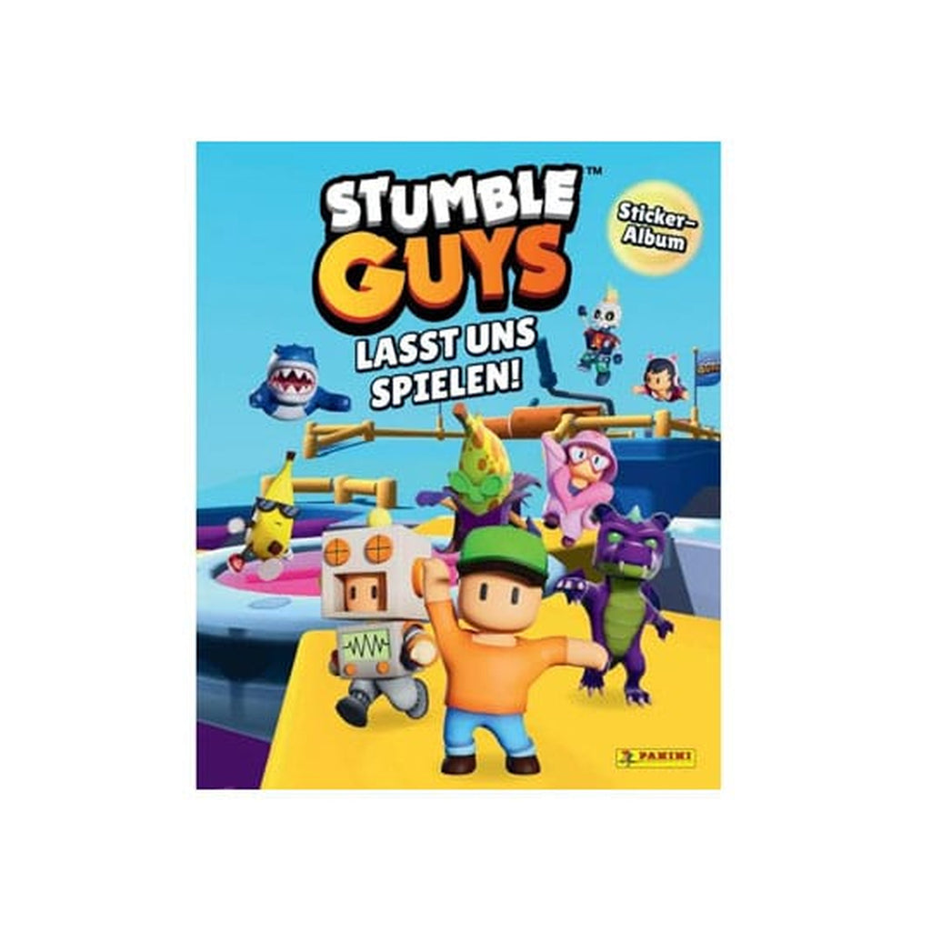 Image produit Stumble Guys : Jouons ! Album de collection de stickers *Version allemande*