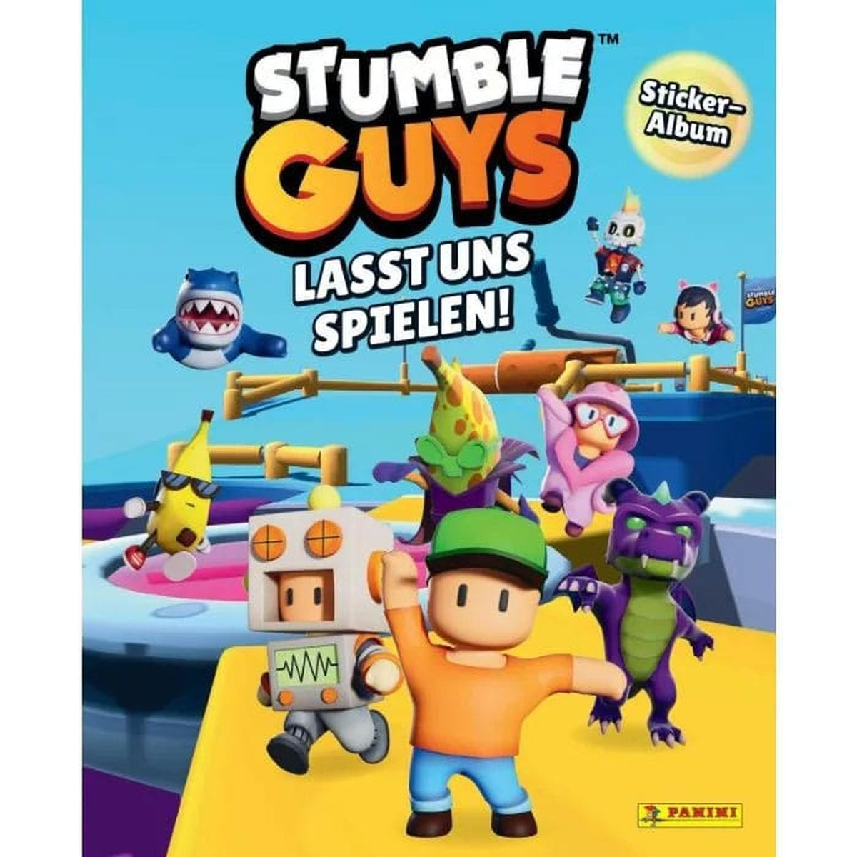 Immagine del prodotto Stumble Guys: Giochiamo! Album di figurine da collezione *Versione tedesca*