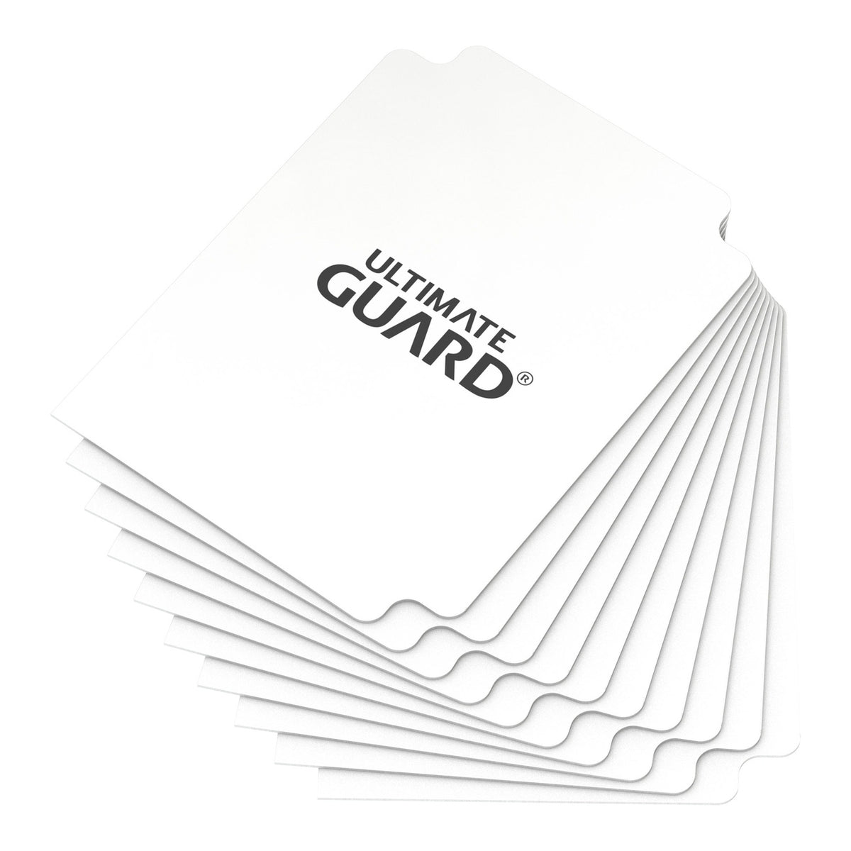 Image produit Ultimate Guard Séparateurs de cartes format standard (10) - Blanc