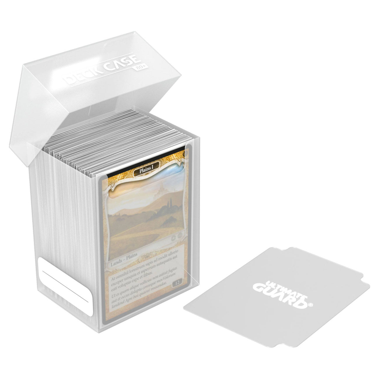 Image produit Ultimate Guard Deck Case 80+ - Transparent