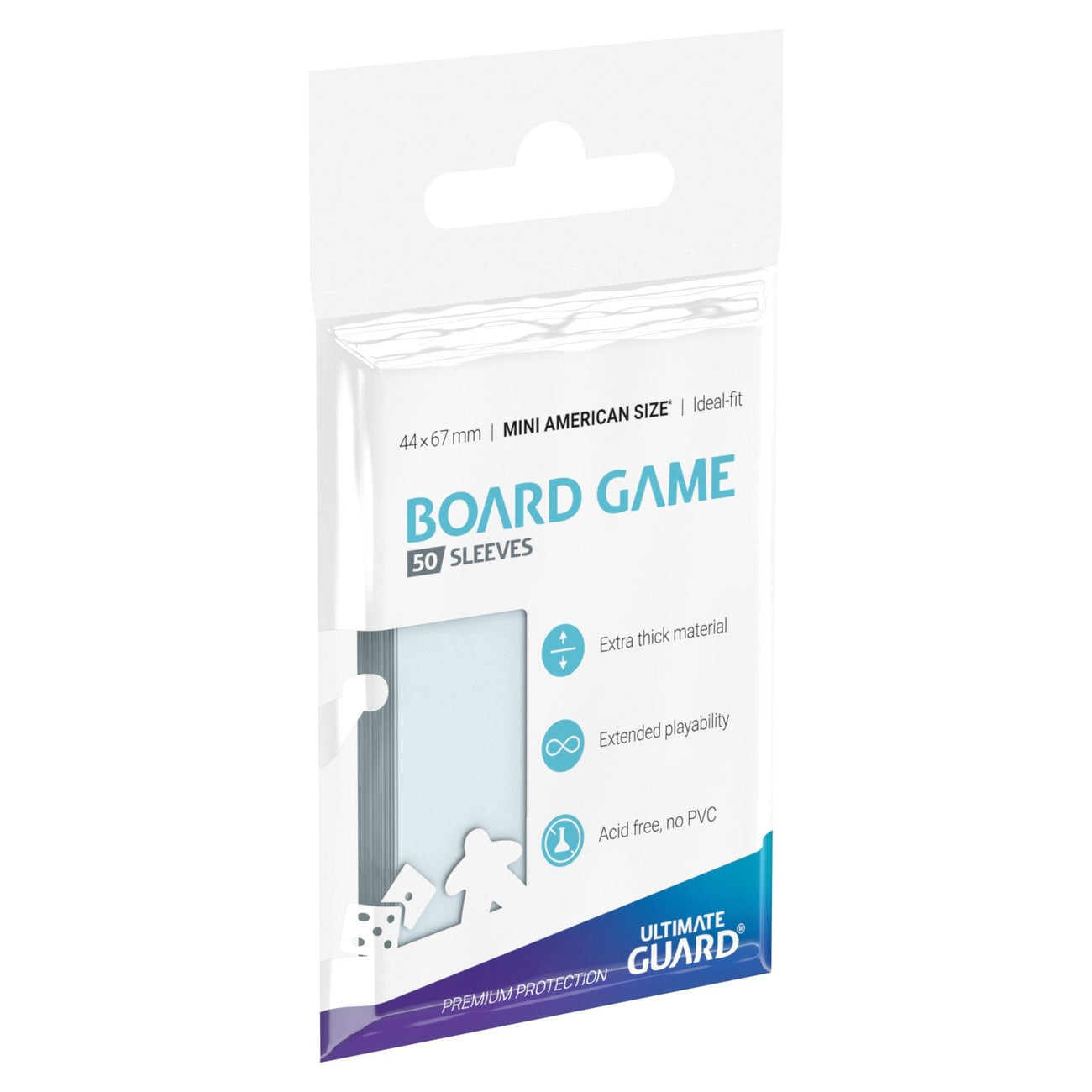 Immagine del prodotto Ultimate Guard Bustine per giochi da tavolo (50) - Mini American
