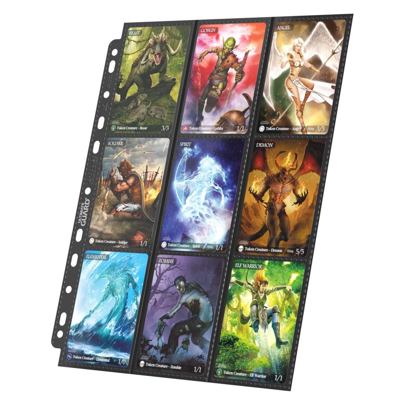 Product image Ultimate Guard 18-Pocket Pages Side-Loading (10) - Black