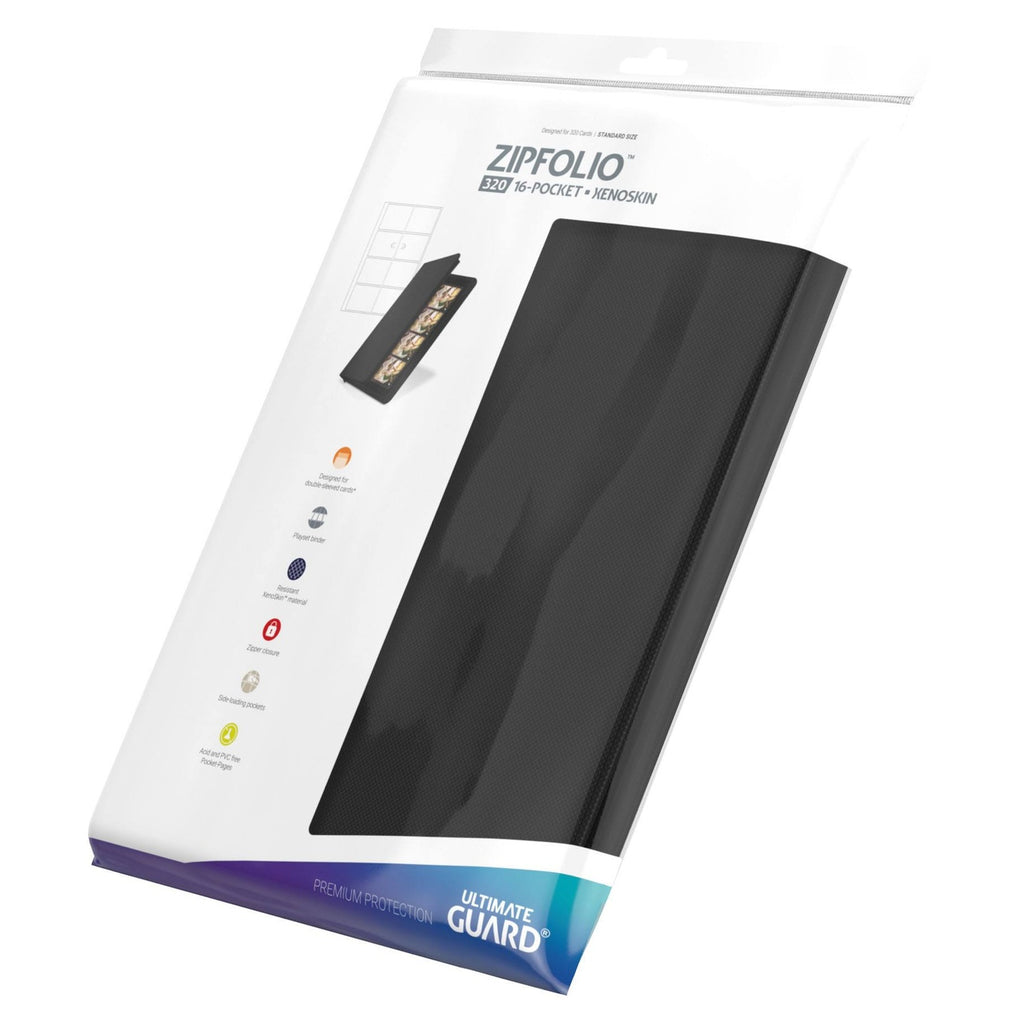 Immagine del prodotto Ultimate Guard Zipfolio 320 16-Pocket Xenoskin – Nero