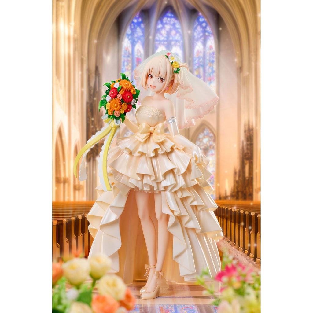 Image produit Lycoris Recoil Statue PVC 1/7 Chisato Nishikigi Version Robe de Mariée 26 cm